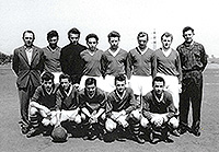 V letech 1959 a 1960 si dorost Sokola zahrál v první lize