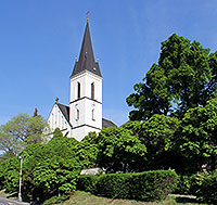 Kostel sv. Jakuba Staršího od jihovýchodu