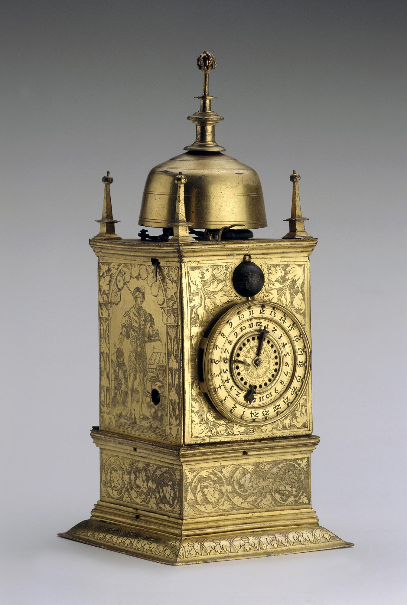 Renesanční stolní hodiny z roku 1549