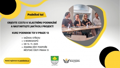 Praktický kurz naučí, jak podnikat s minimem rizik